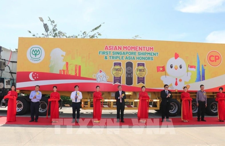 Vietnamese processed chicken officially exported to Singapore